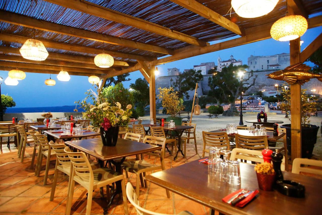 Hotel Restaurant Christophe Colomb Calvi  Exterior foto